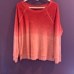 AEO Pink Ombré Sweater